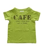 jeans b. 2nd　CAFE　T シャツ(グリーン) 95cm