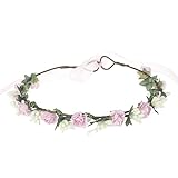 Tovadoo ヘアバンド 子供用 女の子 ボヘミアン プリンセス 髪飾り 多色 かわいい おしゃれ 誕生日会 結婚式 イベント用 2-4歳