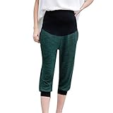Zhhlinyuan ファッション Women's High Quality マタニティ Maternity Belly Maternity Pants Pregnancy Pants Comfort