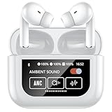 イヤホン bluetooth ワイヤレスイヤホン 小型/軽量 Bluetooth5.4 接続瞬時 Hi-Fi ブルートゥースイヤホン ノイズキャンセリング ANC搭載 (ホワイト04)