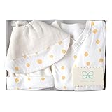 ナオミイトウ NAOMI ITO POCHO カバーオール+ベビーキャップ+スタイ ギフトセット はちみつ80cm 6314