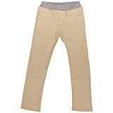 ボーイズキッズボトムス[Cleur master]男の子|男児|子供用スーパーストレッチロングパンツ 110cm ベージュ