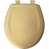 Bemis 200SLOWT 071 Slow Close Sta-Tite Round Closed Front Toilet Seat, Desert Gold by Clauss [並行輸入品]