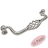 Cosmas 9993 – 128snサテンニッケルキャビネット引き出しパック シルバー 9993-128SN - 10 Pack