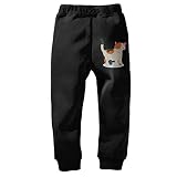 マンチキン 猫 キッズ 子供 ジュニア パンツ ロングパンツ 長ズボン 綿100％ 2 Toddler