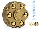 RayCue Hand Spinner Fidget Spinner ハンドスピナー 弾丸ハンドスピナー 指スピナー おもちゃ ボールベアリング トルクバー 超耐久性の高速度 6~8分平均スピン (黄)