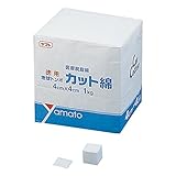 ヤマト カット綿 58188 40×40mm (1kg入) サイズ(mm /8-9100-01