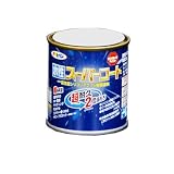 アサヒペン 水性スーパーコート ミルキーホワイト 1/12L 【まとめ買い5セット】