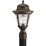 Progress Lighting P5445-20 Westport Collection 1-Light Post Lantern, Antique Bronze [並行輸入品]