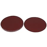 uxcell サンディングディスク サンドペーパーシート 10枚入り ルーファス 研磨布 150mm