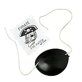 おもちゃプラスチックSmall Pirate Eye Patches ( 36個)