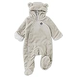 (チャックル) chuckle * ボンシュシュ * くまみみ フード付き バギーオール グレー 50-70cm P5490-00-00