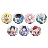 NARUTO ナルト 疾風伝 キャラでるアート 缶バッジ 01 7個入りBOX