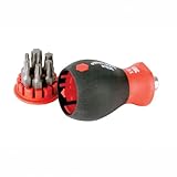 Wiha 38045 Stubby Screwdriver With Six-In-One Insert Bits, Torx by Wiha