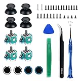 aninako PS5 コントローラー修理 ジョイスティック アナログスティック センサー サムスティック モジュール修理部品 (22 in 1)