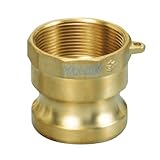 【カムロック】レバーカップリング メスネジ型アダプター（オス×メスネジ） ブロンズ製 11/4インチ 32A