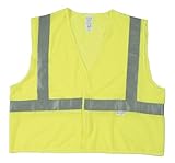 Jackson Safety ANSI Class 2 Standard Style Polyester Safety Vest with Silver Reflective by Jackson S