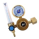 F Fityle 減圧　アルゴンレギュレータ 防振 ミグ ティグ溶接フローメータ 0-25Mpa ガス 流量計