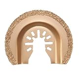 Kitoola 5ピース Crabide とダイヤモンド発振 Multitool ブレードフィットファインマスタ