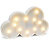 装飾LED CrescentクラウドマーキーSignfy-lightマーキーcould LEDライトワイヤレスリモートコントロール付き、dimiable、タイミングをオフに、保育園の夜ランプのギフト子