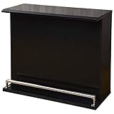 アビライト 大川家具 ホームバーカウンター 正面 ブラック SKT-0052