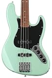 Fender エレキベース Deluxe Active Jazz Bass®, Pau Ferro Fingerboard, Surf Pearl フル