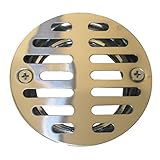 LASCO 03-1231 3-1/2-Inch Stainless Steel with 1-1/2-Inch Female Iron Pipe Thread Shower Drain by LAS