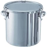 日東金属工業:日東 ステンレスタンク ストレートクリップ式密閉タンク(フタ付) 65L CTH-43 型式:CTH-43