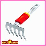 【WOLF Garten ウルフガルテン 園芸】　耕運ミニレーキ用ツール【LJ-M】※ハンドル別途※