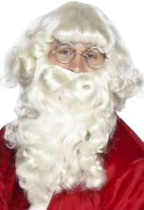 Amazon ノーブランド品 クリスマスは本気でサンタさん ウィッグ ひげ まゆげ 5点セット サンタクロース コスチューム Cr10 コスプレ 仮装 通販