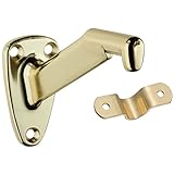 Stanleyハードウェアmpb132手すりブラケットで明るい真鍮