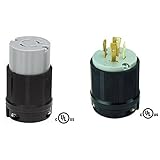 NEMA L15-20プラグ/コネクタジェネレータコードアセンブリ用 L15-20P L15-20R cULus