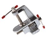 Perfk ベンチツールバイス　クランプ　ミニ　アルミニウム　ホビー　卓上　　