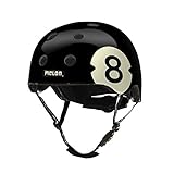 MelonHelmets(メロンヘルメット) 幼児・キッズ用軽量ヘルメット M-Lサイズ 52-58cm [マグネット式バックル、ダイヤル式アジャスター] エイトボール