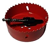PEGAZOU(ペガ蔵) バイメタル 大型 穴あけ ホールソー ドリル ビット 95mm