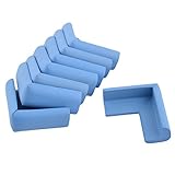 uxcell コーナークッション　コーナーガード　コーナーパッド　コーナーカバー エッジ カバー バンパー 家庭用品 テーブル 引き出し キャビネット　プロテクション　クッション 気泡ゴム製 ブルー 