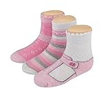 Stride Rite Socks Girls幼児Sarah Sweetメアリージェーン& Prints asst. 3ペア – 12 – 24ヶ月