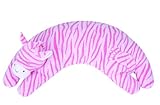 Angel Dear Curved Pillow　赤ちゃん用枕　ピンクストライプ　ゼブラ