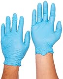 Aviditi GLV2009XL Nitrile Gloves Exam Grade Powder-Free, Blue, X-Large (Case of 100) [並行輸入品]