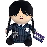 Just Play (ジャストプレイ) WEDNESDAY Comfort 2ポンド 重みのあるぬいぐるみ 10インチ コレクション用 ごっこ遊び 対象年齢3歳以上