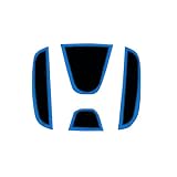 ＪＤＭ ヒートカラーデコシート ステアリングエンブレム ホンダ ヴェゼル RU1/2 ヒートブルー