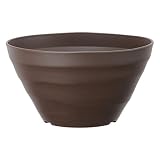 クラフトボール30型ダークブラウン（直径30cm） 3個セット[プラ鉢][アップルウエアー]