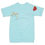 (アナックジュジュール) Anak Jujur 2WAY コンビ肌着 【ブルー１枚入り】【size:50-60】