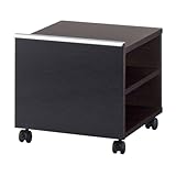 国産 完成品 高さ低めなプリンターワゴン C3D-プリンターワゴンウェンジ[幅40.6cm 高さ39cm] 6150594