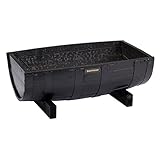 ウイスキーの樽タブ：舟型63黒[鉢][サントリー樽ものがたり] ノーブランド品