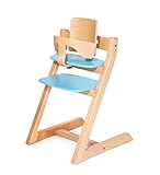 HOPPL(ホップル) Choice チョイスベビー ブルー ヨーロッパビーチ材 CH-BABY-BL 高さ調整可能