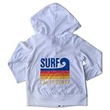 Sol Baby Surf CaliforniaストライプWave Hoodie カラー: ホワイト