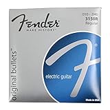 フェンダー Fender Pure Nickel Bullet End 3150R 10-46 エレキギター弦×6セット