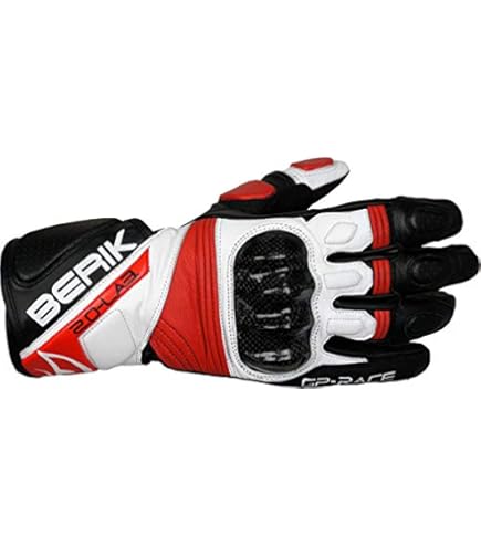 Amazon | BERIK GOAT LEATHER RACING GLOVE G-175102-BK ベリック