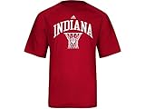 Indiana Hoosiers AdidasバスケットボールCourtside ClimaliteパフォーマンスTシャツ M